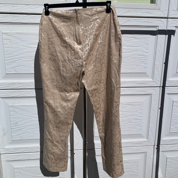 ❌SOLD❌ XOXO vintage metallic shimmer pants - Picture 3 of 12